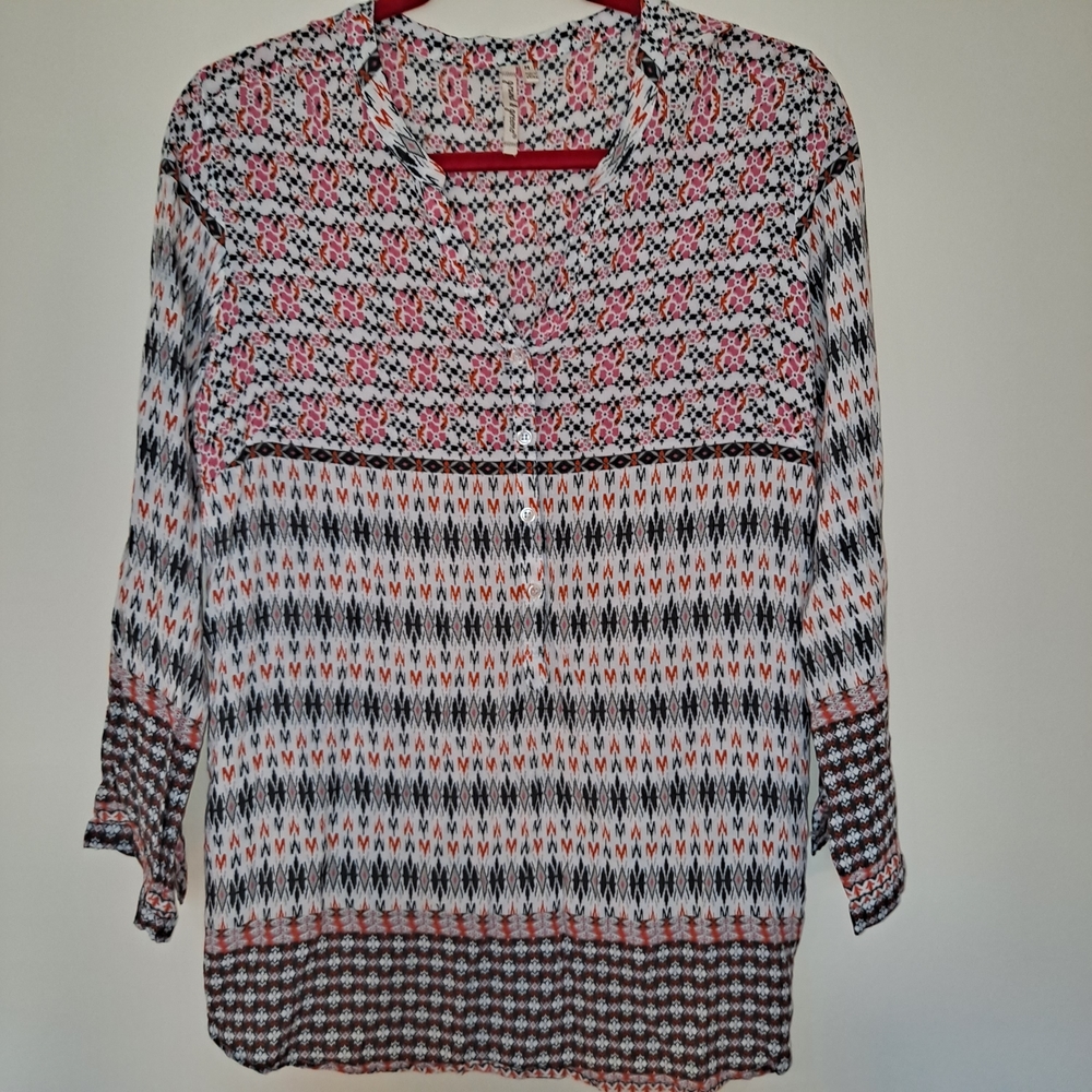 Patterned Women's Top - Multicolor
